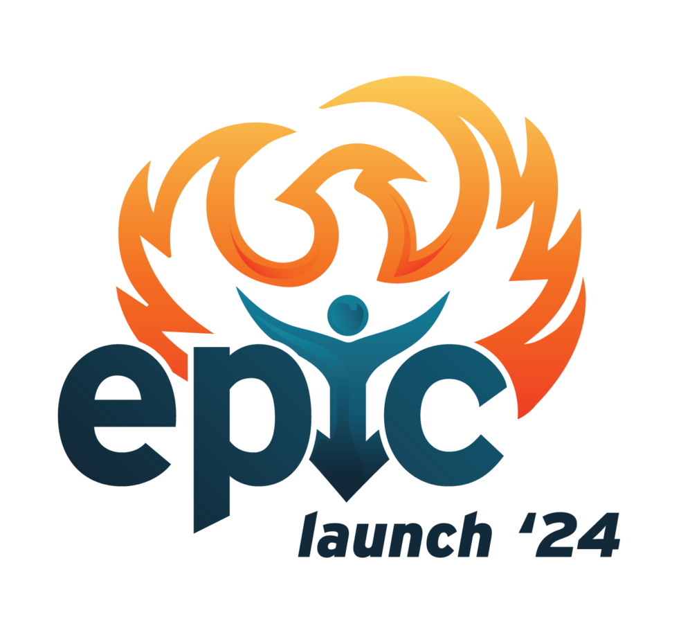 Epic Phoenix Logo gradiant color