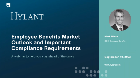 Employee Benefits Market Outlook Webinar